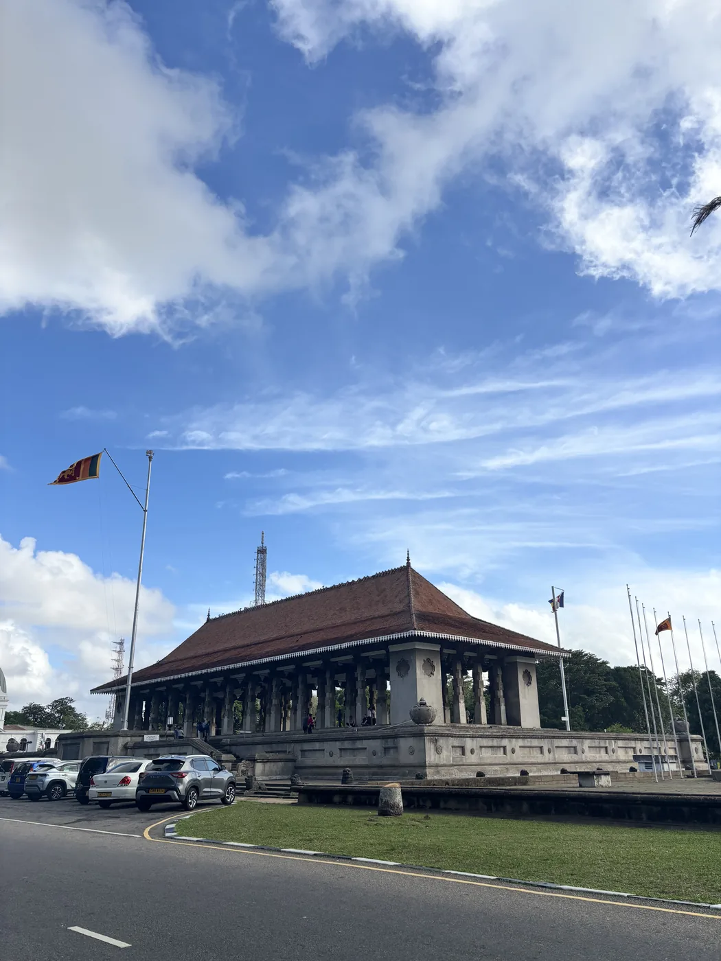 Independence Memorial Hall in Colombo by day